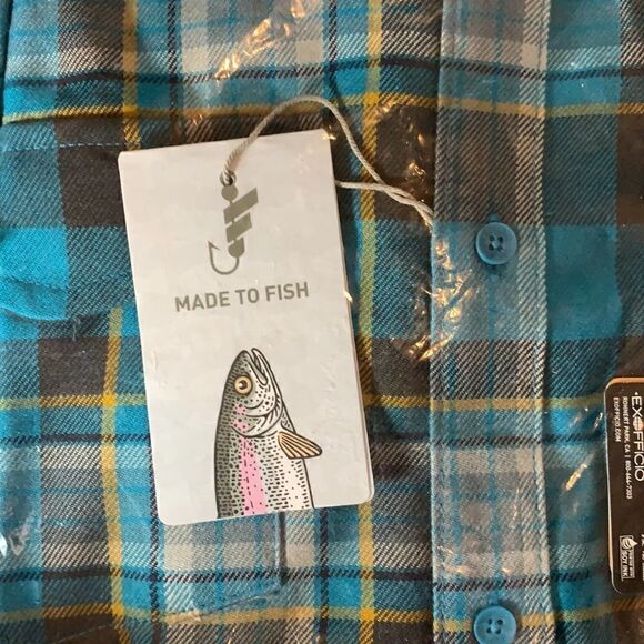 NWT Exofficio Flannel    - Picture 7 of 7
